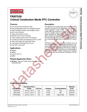 FAN7530N datasheet  